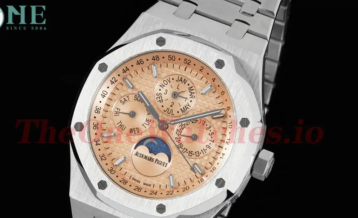 Audemars Piguet - Royal Oak Perpetual Cal 26615 SS SS Gold Dial BF A5134