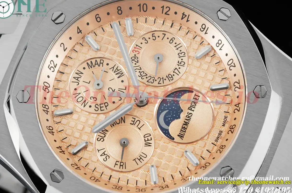 Audemars Piguet - Royal Oak Perpetual Cal 26615 SS SS Gold Dial BF A5134