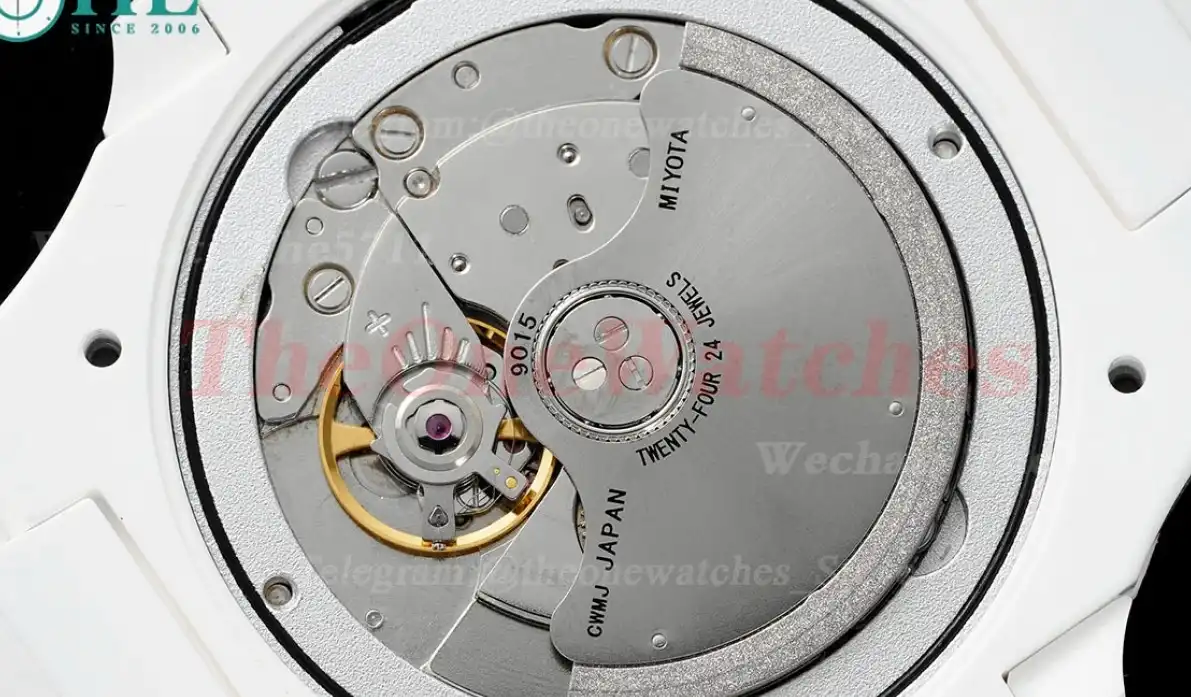 Nautilus AET 5711 40mm White Cer RU Brown Dial AMGF MY9015