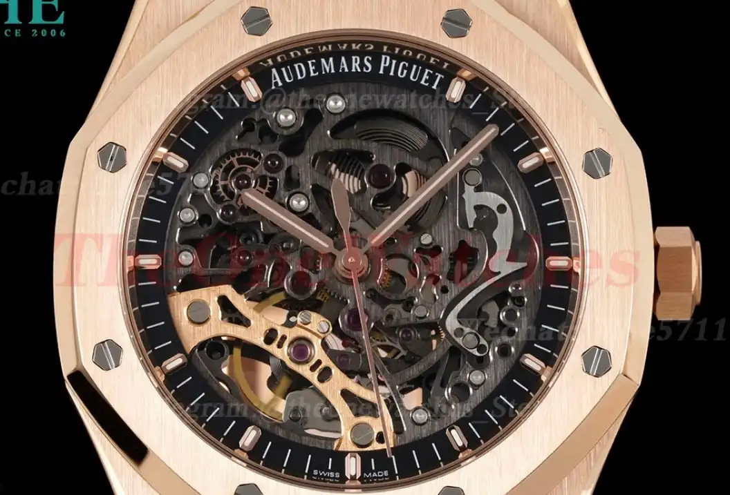 Royal Oak 15407 41mm RG RG Skeleton Dial APSF A3132