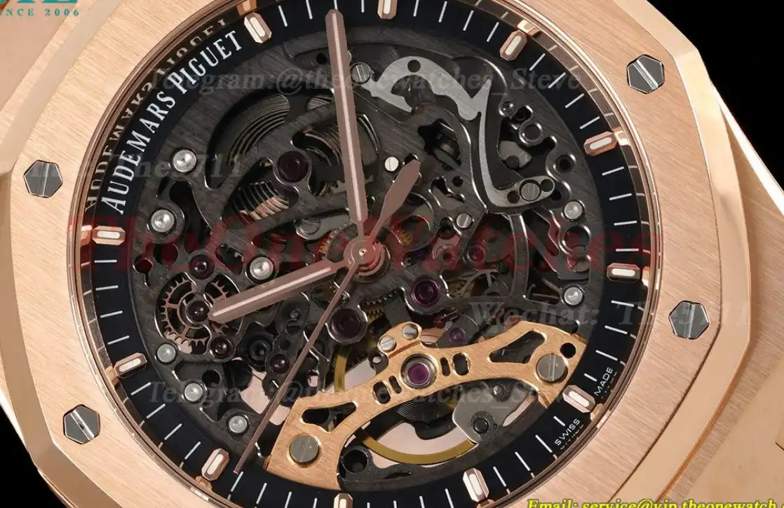 Royal Oak 15407 41mm RG RG Skeleton Dial APSF A3132