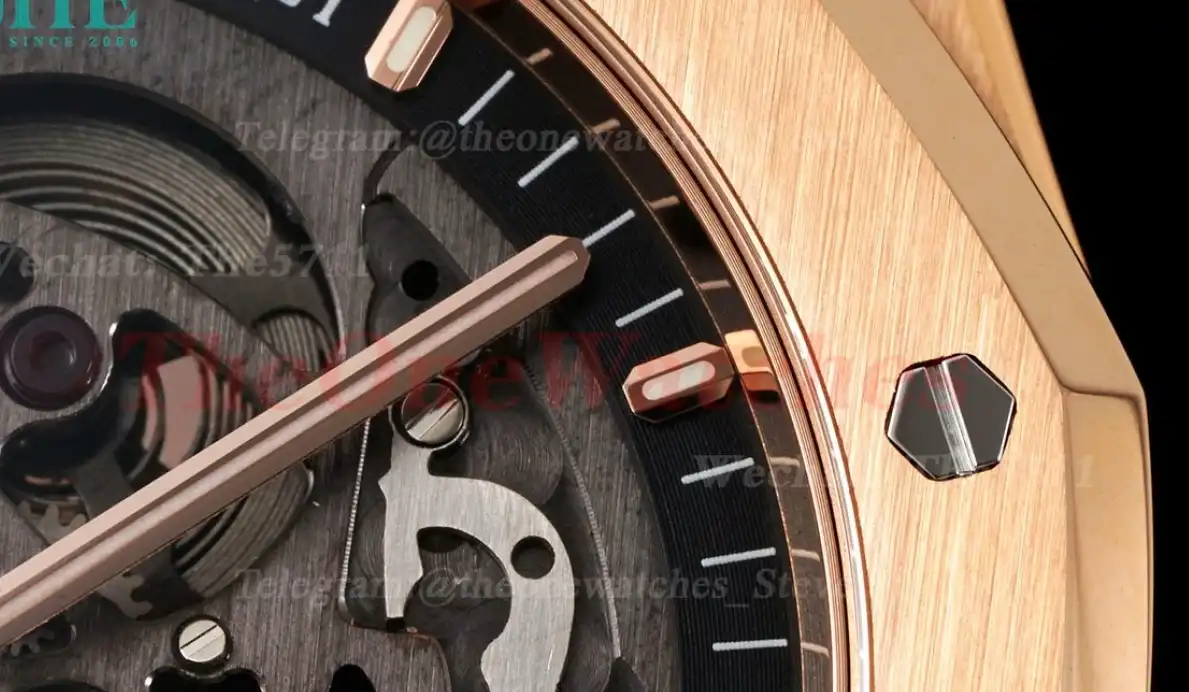 Royal Oak 15407 41mm RG RG Skeleton Dial APSF A3132