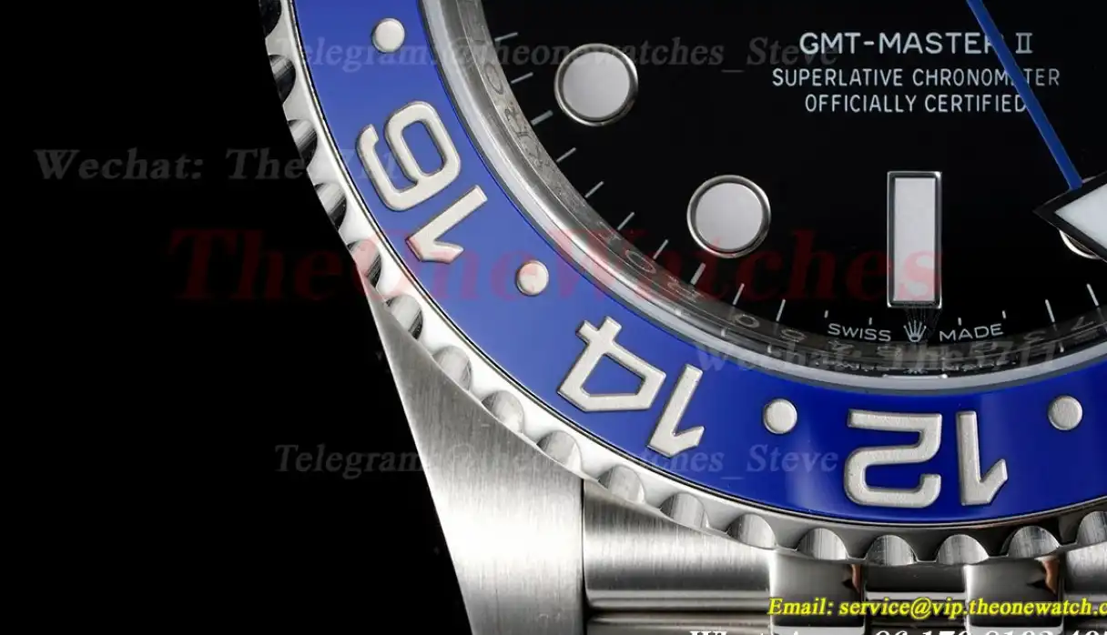 GMT II 126710 Batgirl Jub 40mm SS SS Black Clean DD3285 Super Clone