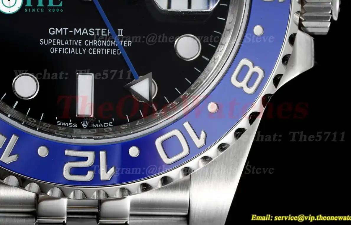 GMT II 126710 Batgirl Jub 40mm SS SS Black Clean DD3285 Super Clone