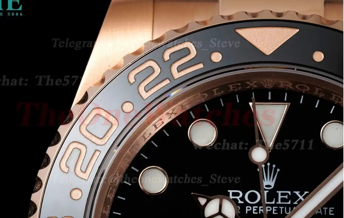 GMT Master II 126715 CHNR Rootbeer Brown Black 904L RG RG GSF VR3285