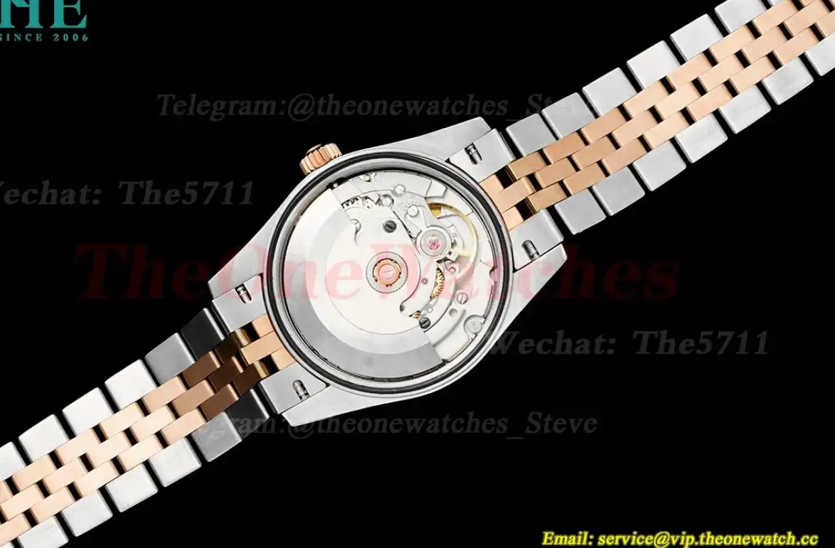 Datejust 31mm SS RG Dia Jubilee White Flower JDF A2824