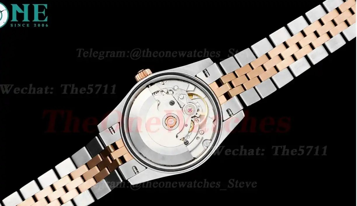 Datejust 31mm SS RG Flt Jubilee White Flower JDF A2824