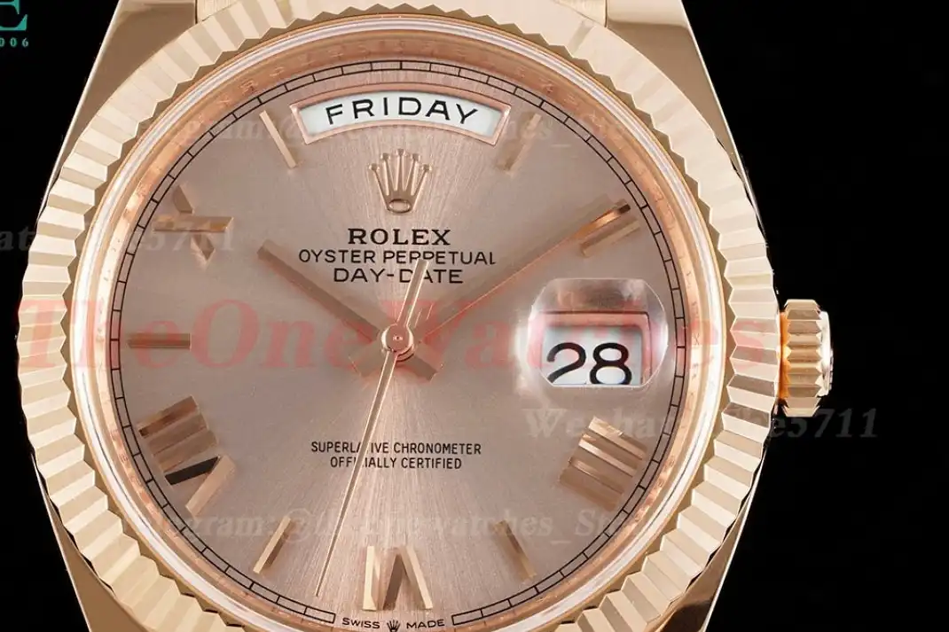 DayDate 228235 40mm Pres RG RG Rose Gold Rmn ARF VR3255