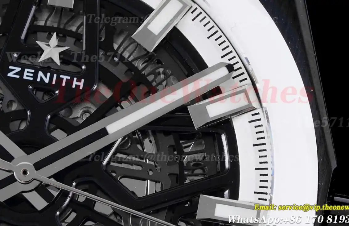 Defy Classic White Skeleton Dial SS NY LF V2 A2892