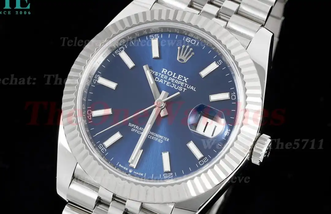 Datejust 126334 41mm Jub SS SS Blue Stk Clean SH3235