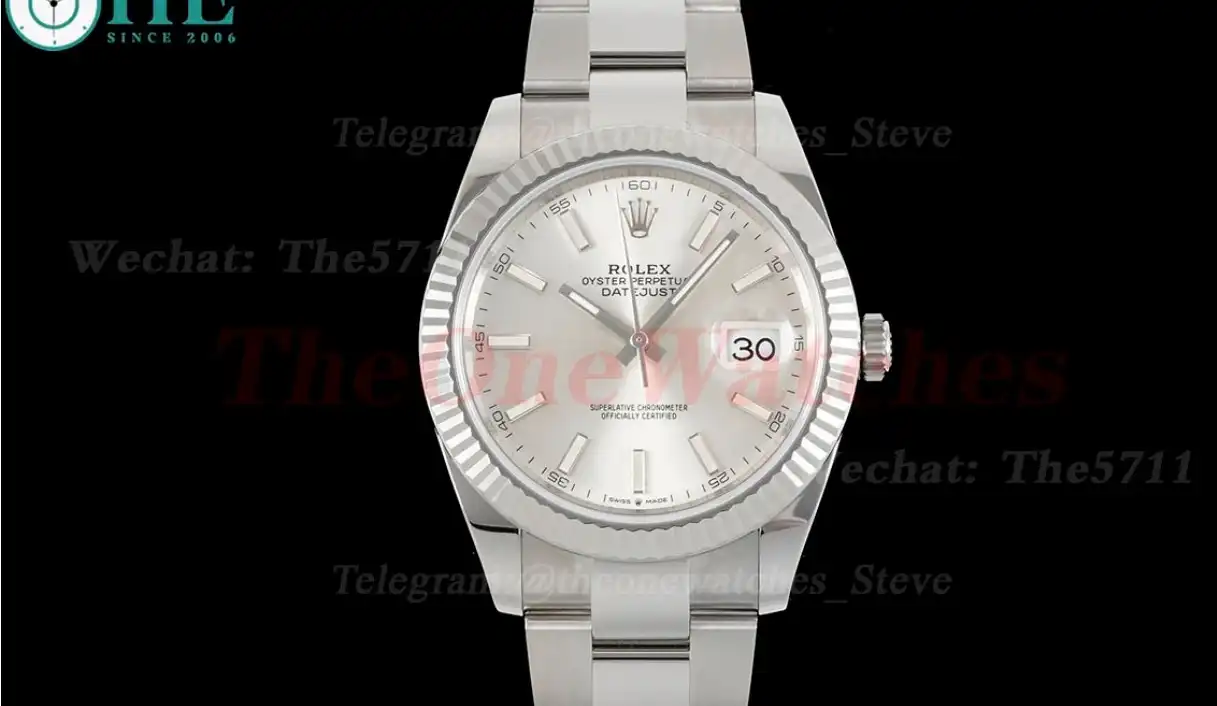 Datejust 126334 41mm Oys SS SS Silver Stk Clean SH3235