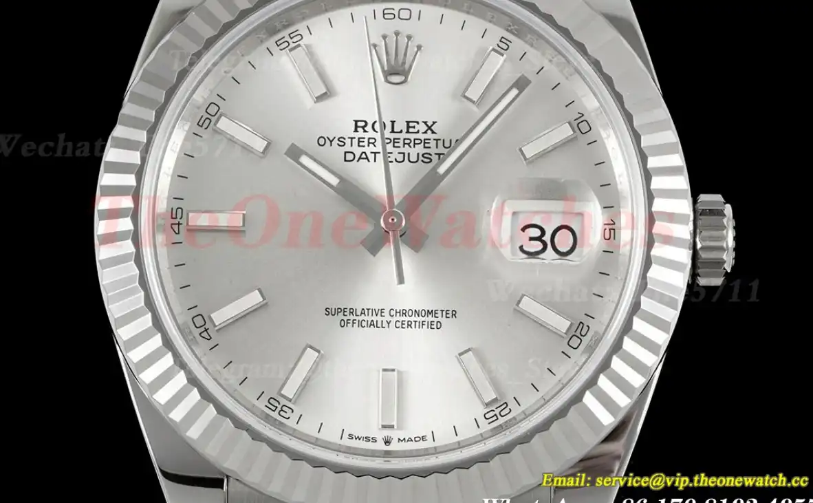 Datejust 126334 41mm Oys SS SS Silver Stk Clean SH3235