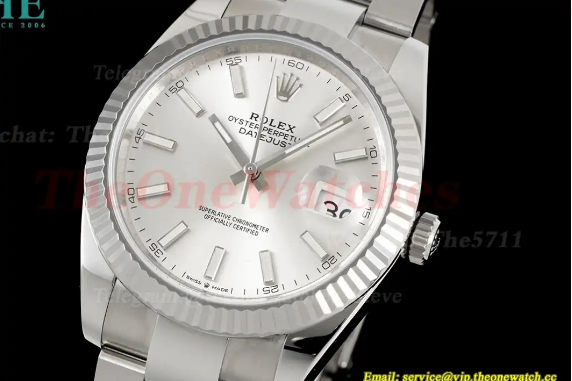 Datejust 126334 41mm Oys SS SS Silver Stk Clean SH3235