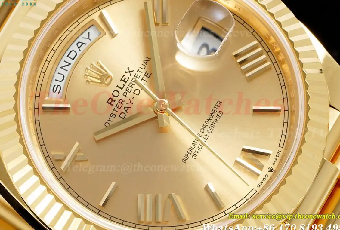 DayDate 228238 40mm Pres YG YG Gold Rmn ARF VR3255