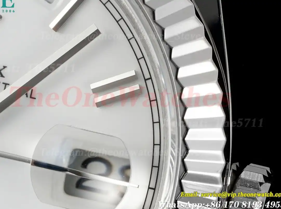 DayDate 228239 40mm Pres SS SS White Dial ARF VR3255