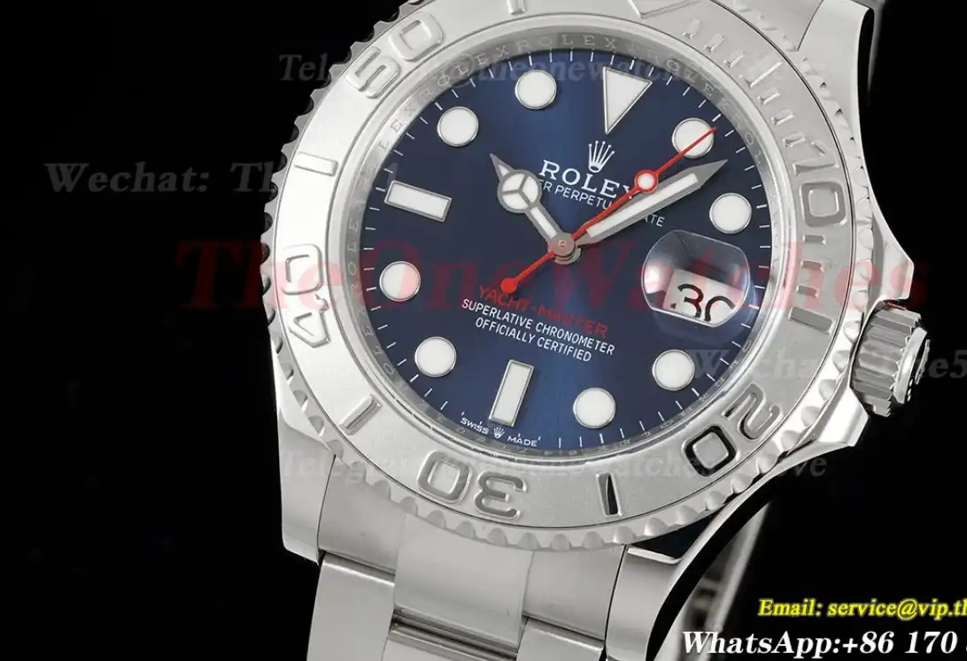 Yacht-Master 126622 40mm SS SS Blue Dot GSF A2836