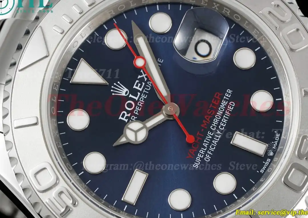 Yacht-Master 126622 40mm SS SS Blue Dot GSF A2836