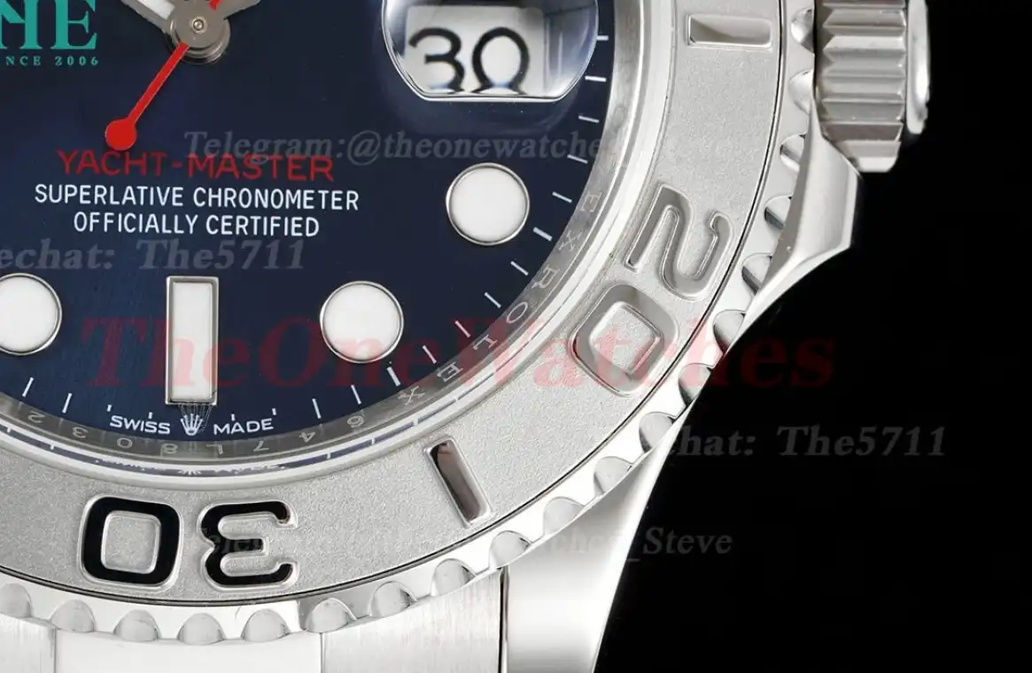 Yacht-Master 126622 40mm SS SS Blue Dot GSF A2836