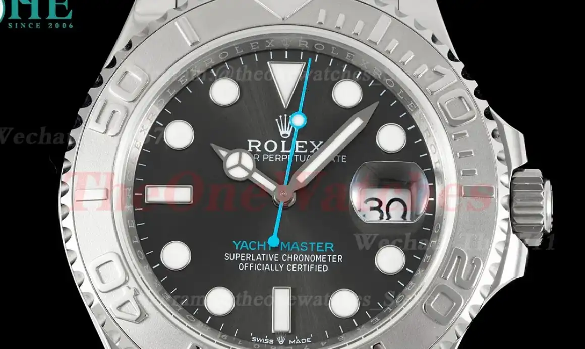 Yacht-Master 126622 40mm SS SS Grey Dot GSF A2836