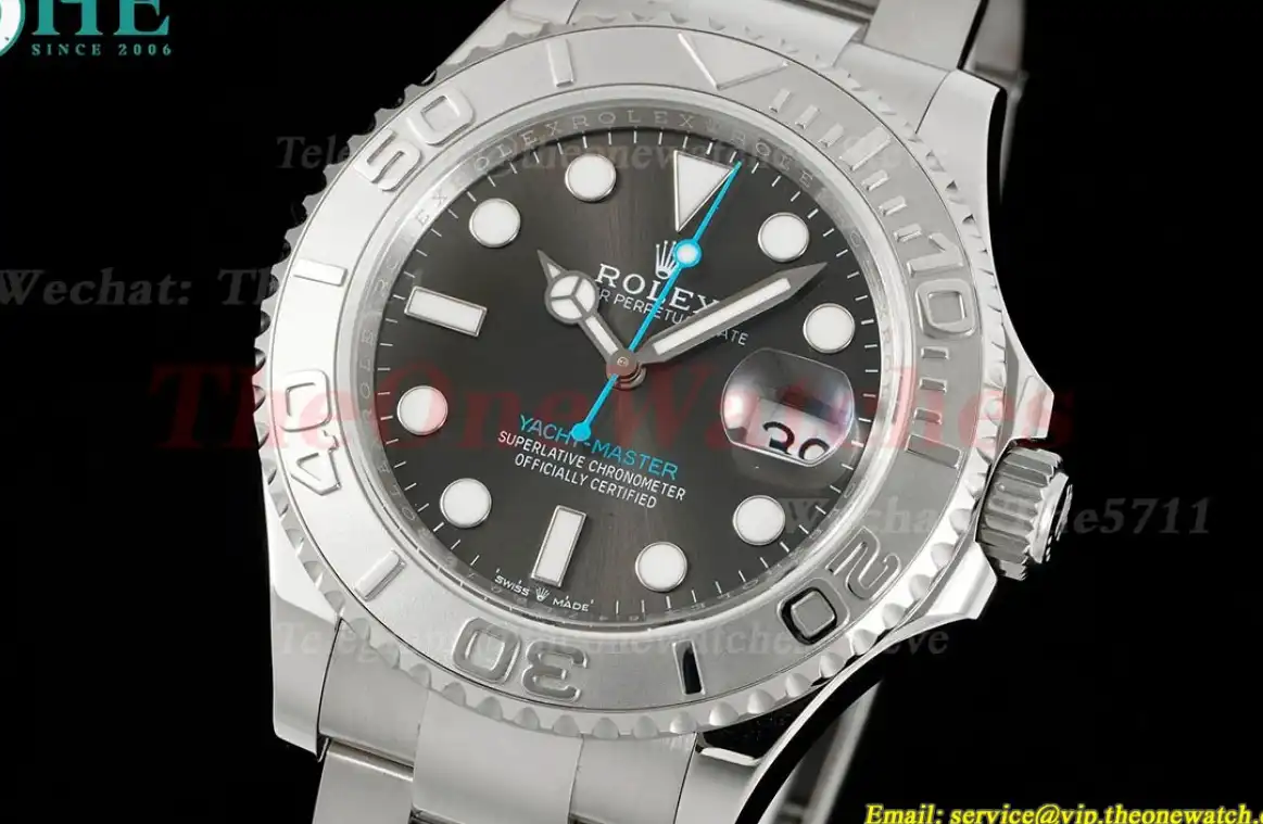 Yacht-Master 126622 40mm SS SS Grey Dot GSF A2836