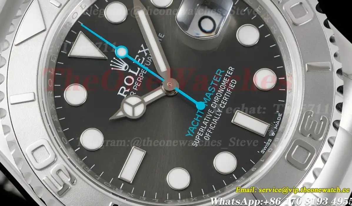 Yacht-Master 126622 40mm SS SS Grey Dot GSF A2836