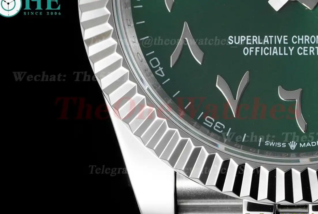 Datejust 41mm Green Dial SS SS  Jubilee 904L DIW A3235