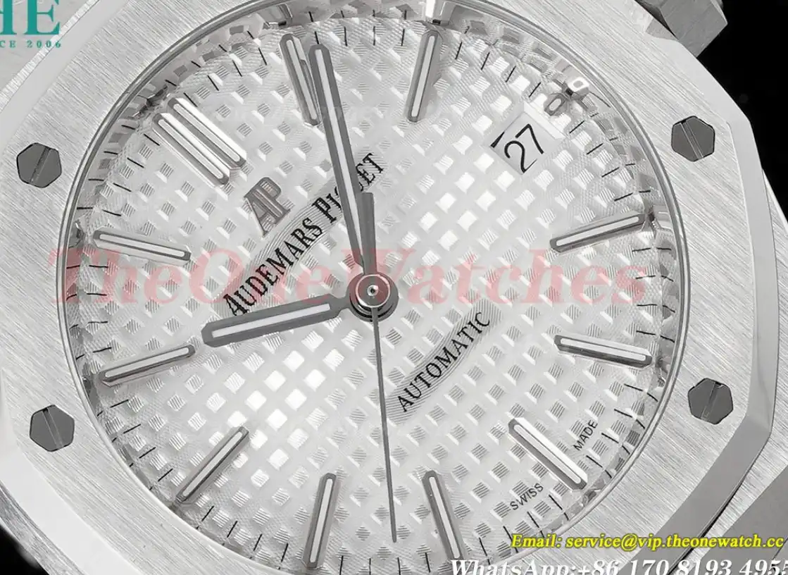 Royal Oak 15450 SS SS Silver Stk IPF SA3120 Super Clone