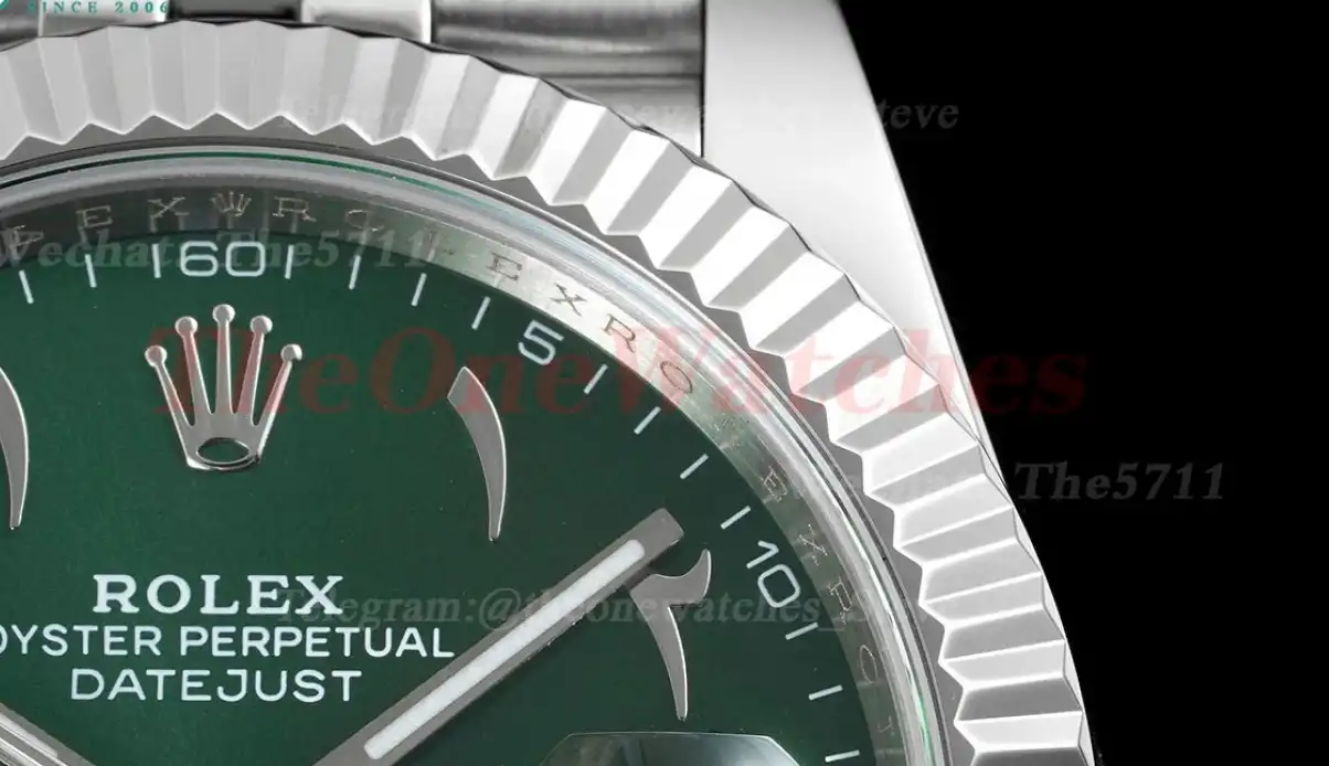 Datejust 41mm Green Dial SS SS  Jubilee 904L DIW A3235