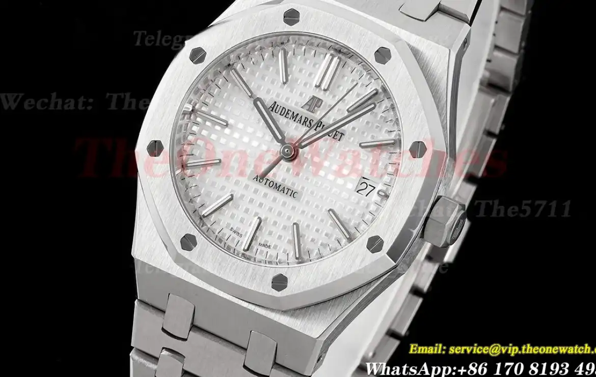 Royal Oak 15450 SS SS Silver Stk IPF SA3120 Super Clone