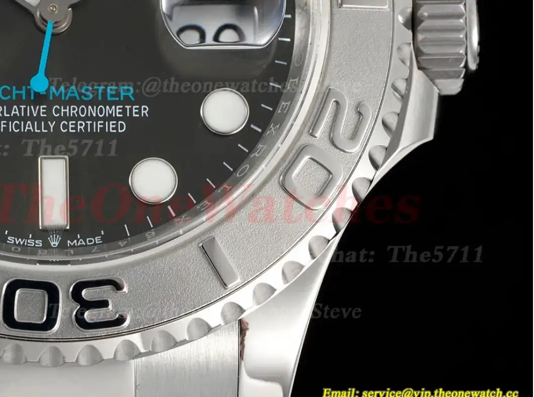 Yacht-Master 126622 40mm SS SS Grey Dot GSF A2836