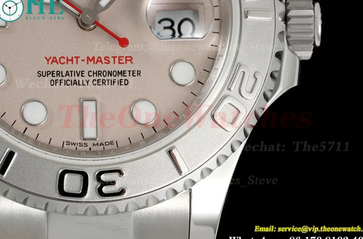 Yacht-Master 116622 40mm SS SS Carnation Dot GSF A2836