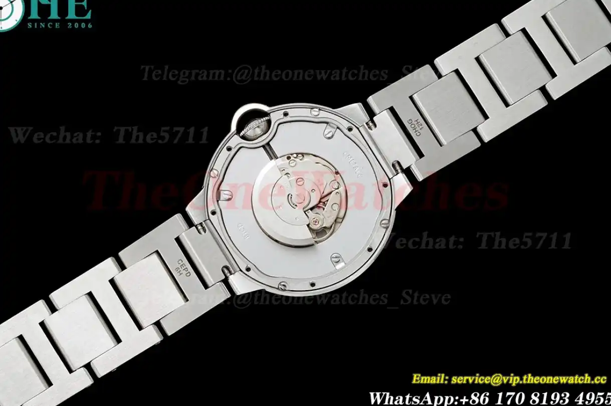 Ballon Bleu De Cartier 36mm Dia SS SS White Dial AF NH05