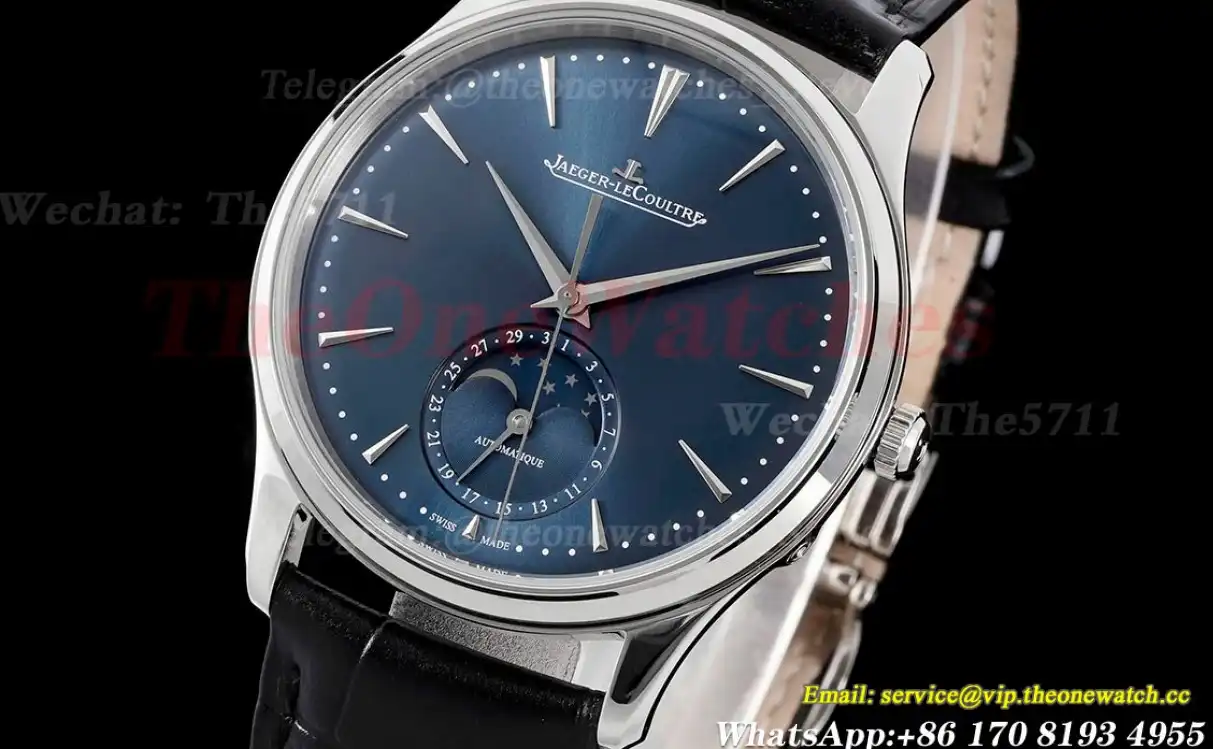 Master Ultra Thin Moonphase SS LE Blue Dial ZF V2 SA925 Super Clone