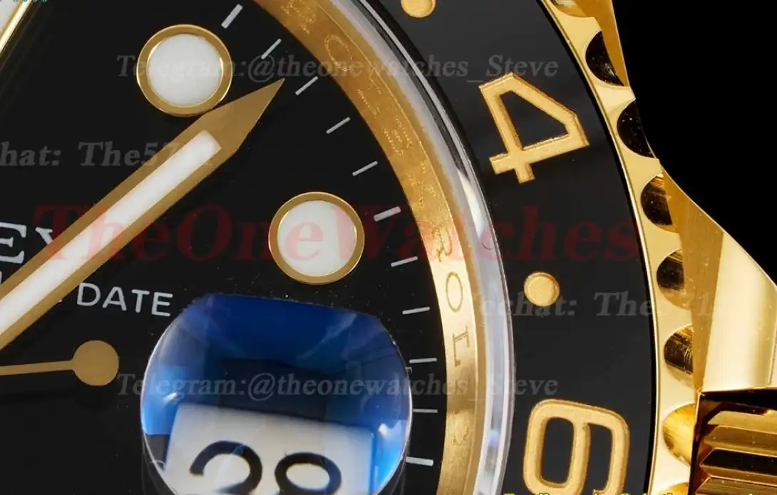 GMT Master II 116718LN Oys YG YG Black Dial APF VR3186