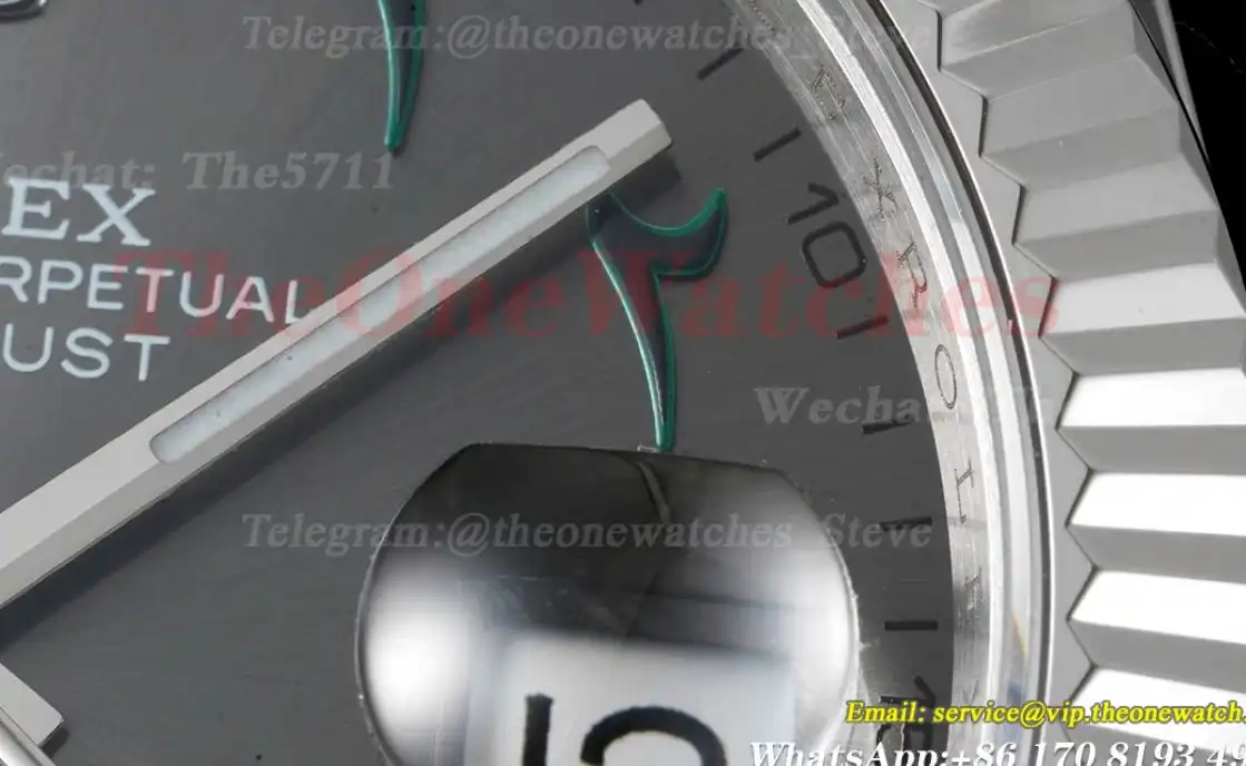 Datejust 41mm Grey Dial SS SS  Jubilee 904L DIW A3235