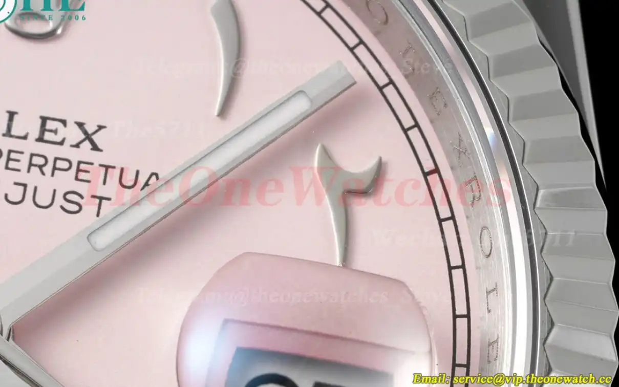 Datejust 36mm Pink Dial SS SS  Jubilee 904L DIW A3235