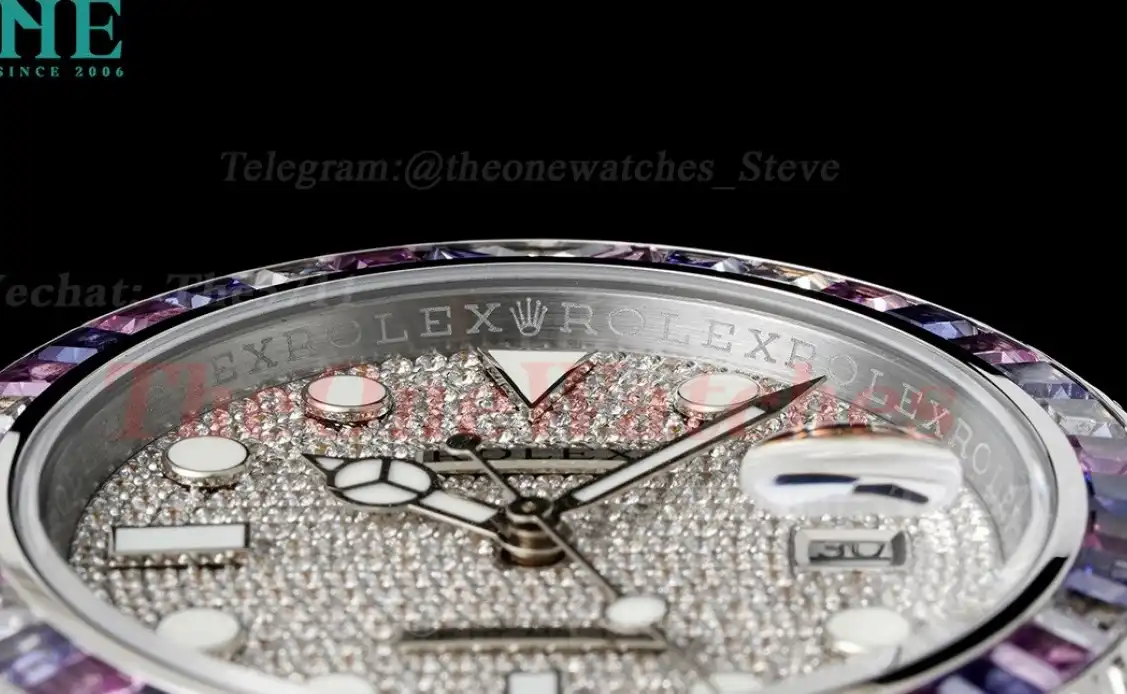 Yacht-Master 42mm SS RU Full Diamonds Dial 904L JVSF VR3235