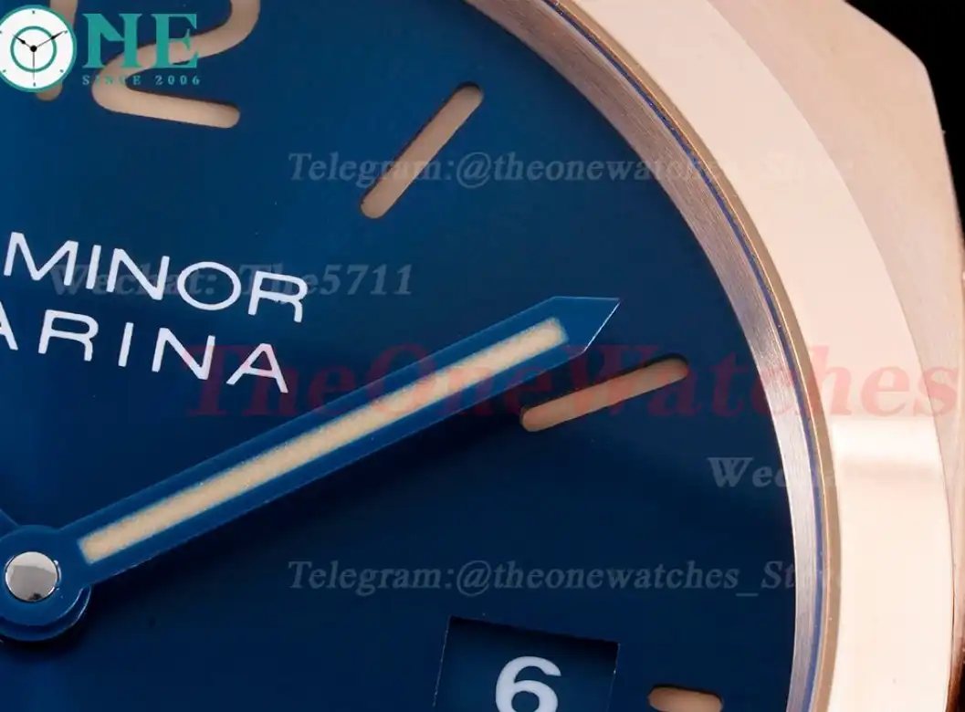 Luminor Marina PAM1114 44mm RG LE Blue VSF P9010