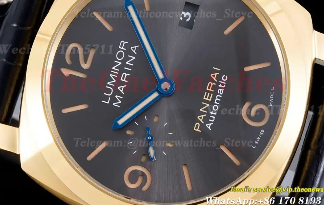 Luminor Marina PAM1115 44mm YG LE Grey VSF P9010