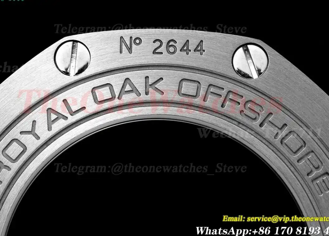 Royal Oak Offshore 44mm SS RU Black Stk RSF A3126