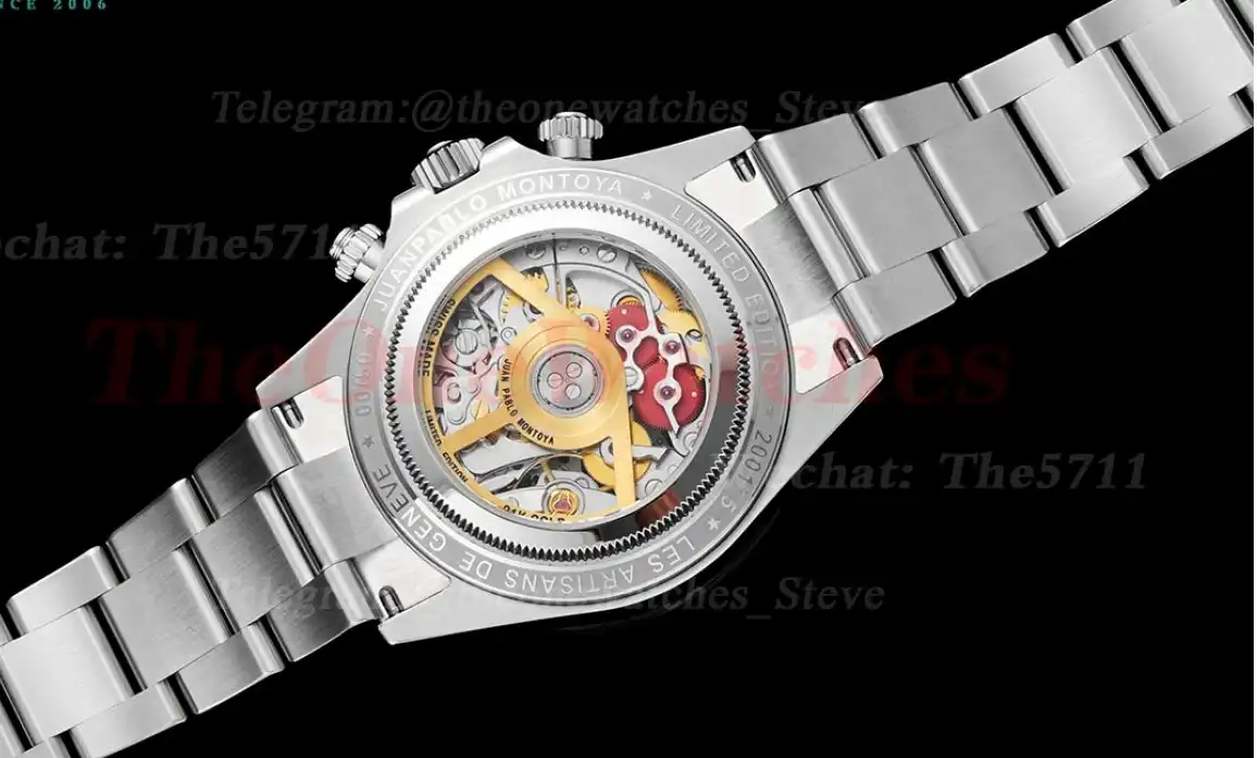 Daytona Montoya 40MM SS SS Skeleton Dial Sonic SA4130