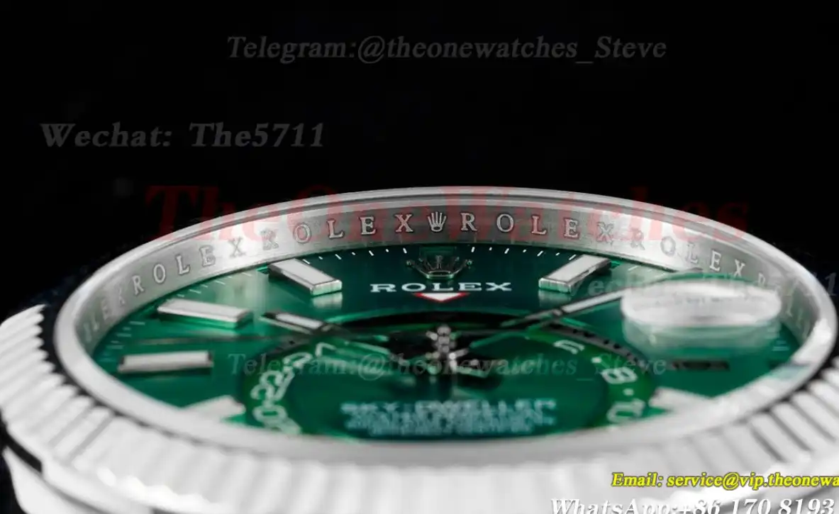 SkyDweller 42mm SS RU Green Dial JWF A9001