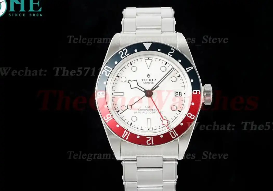 Black Bay GMT 41mm SS SS White Dial ZF A2836