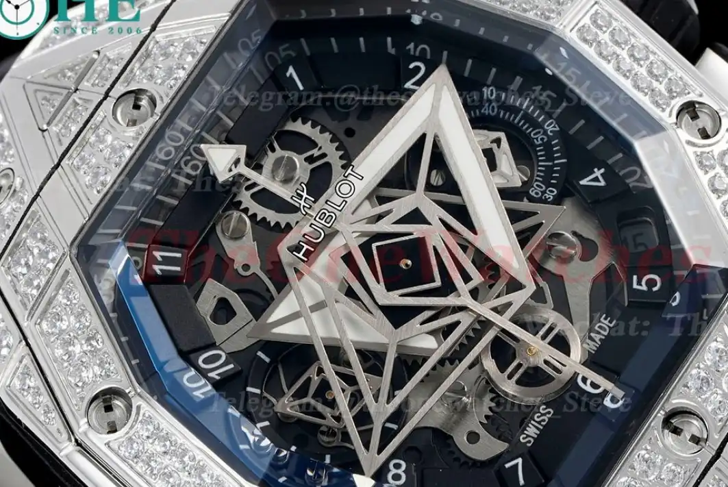 Spirit Of Big Bang 42mm Dia SS RU Skeleton Dial BLSF HUB4700