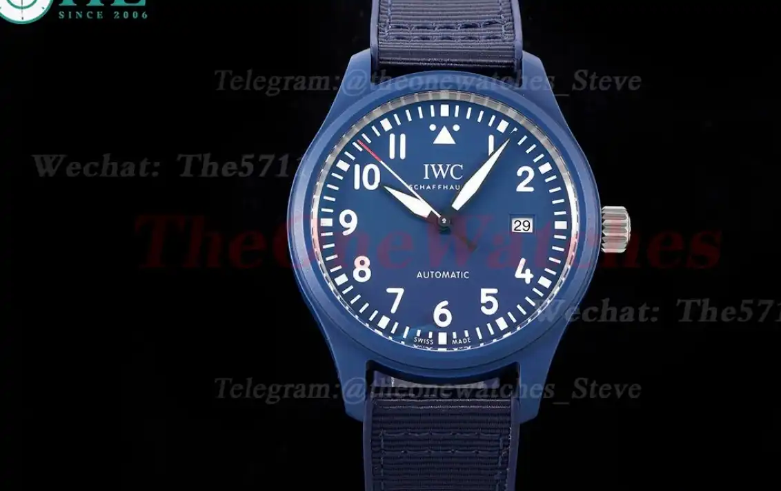 Pilot Laureus Limited Edition 41mm CER NY Blue Dial ZF A32111