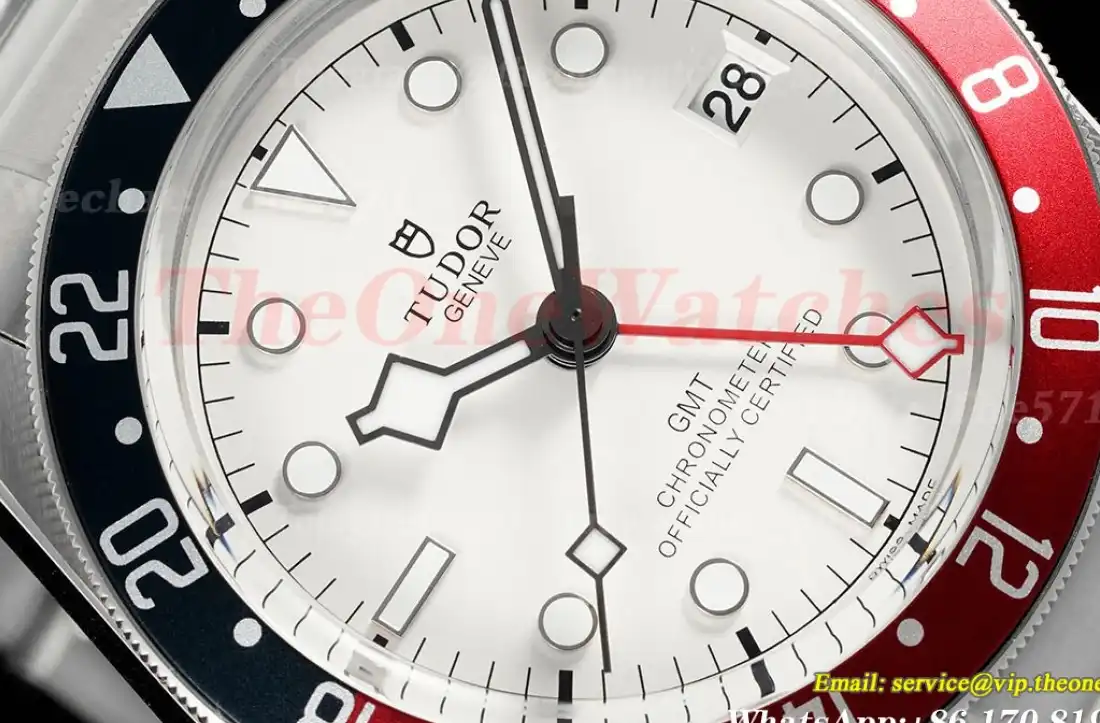 Black Bay GMT 41mm SS SS White Dial ZF A2836