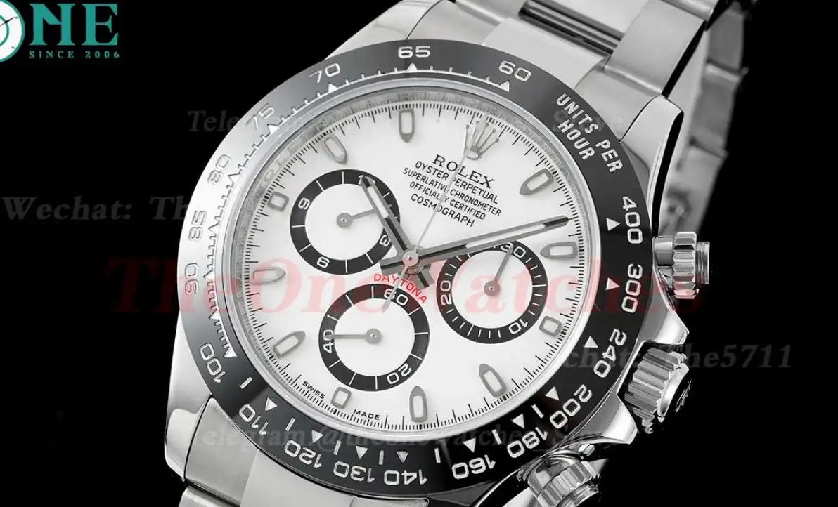 Daytona 116500 CER SS White 904L ALF Asia 7750