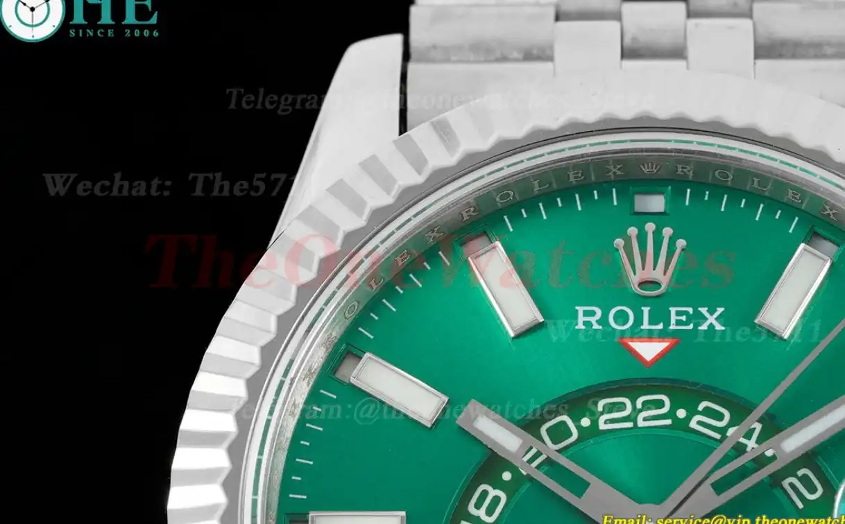 SkyDweller 42mm SS SS Green Dial JWF A9001