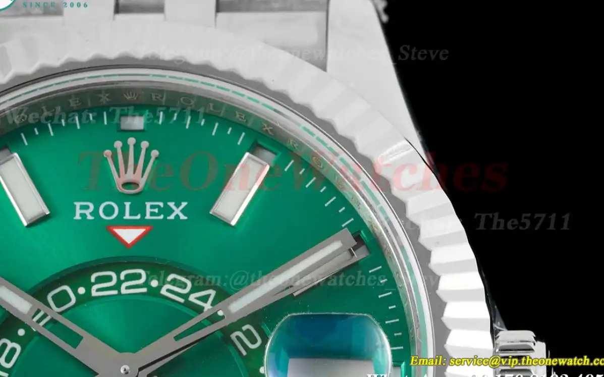 SkyDweller 42mm SS SS Green Dial JWF A9001