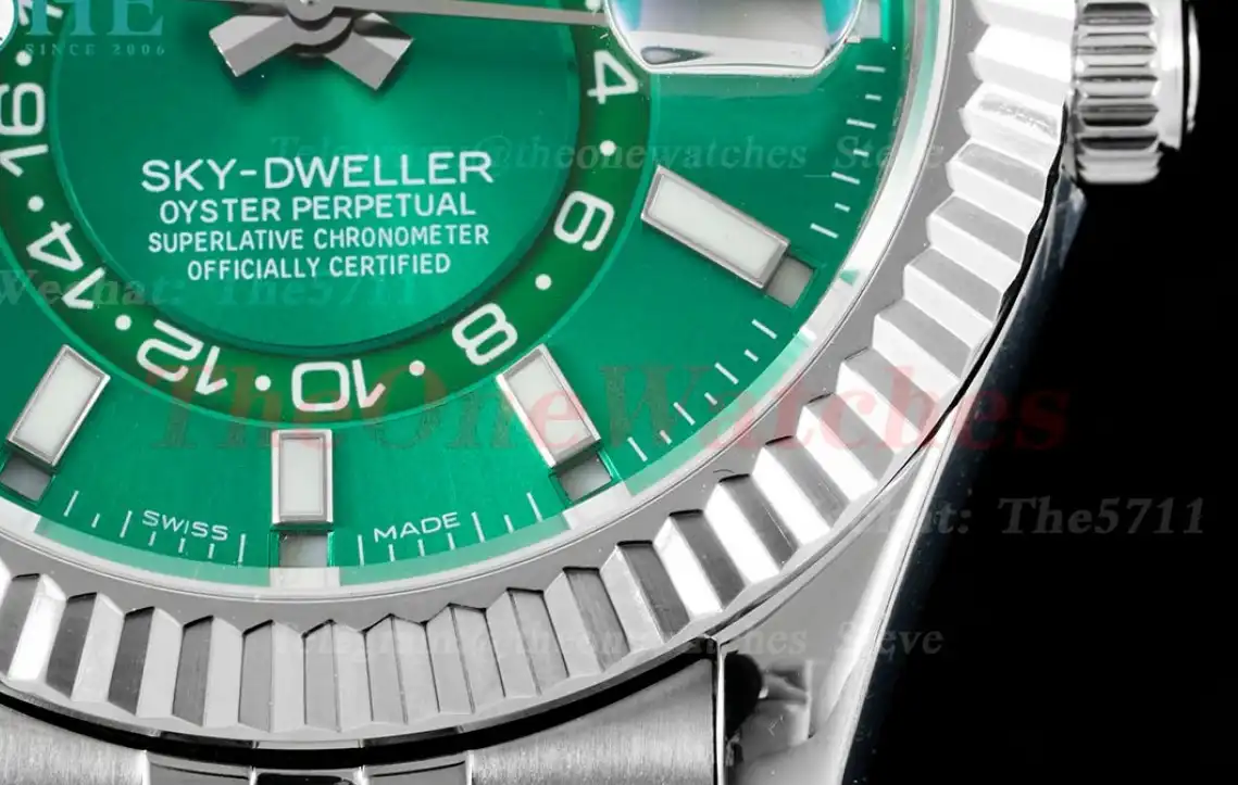 SkyDweller 42mm SS SS Green Dial JWF A9001